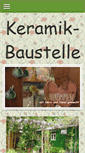 Mobile Screenshot of keramik-baustelle.de